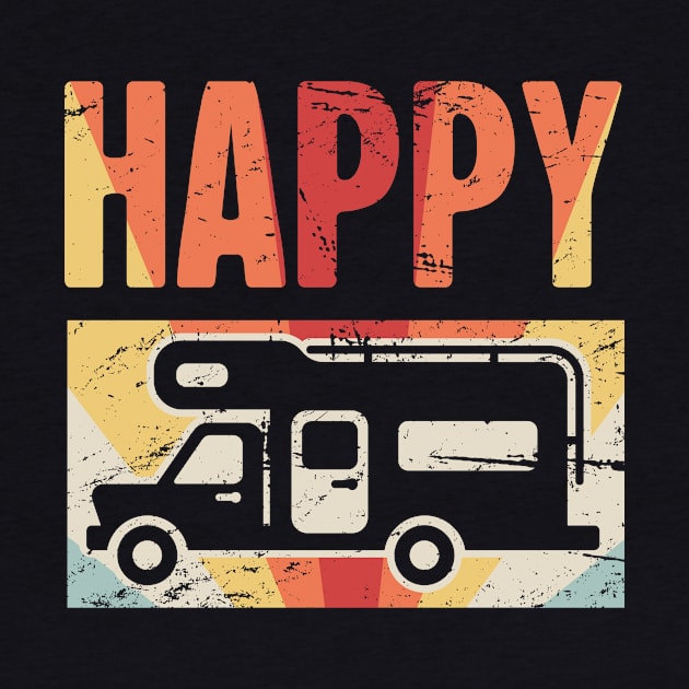 Happy Camper | Retro RV by Wizardmode